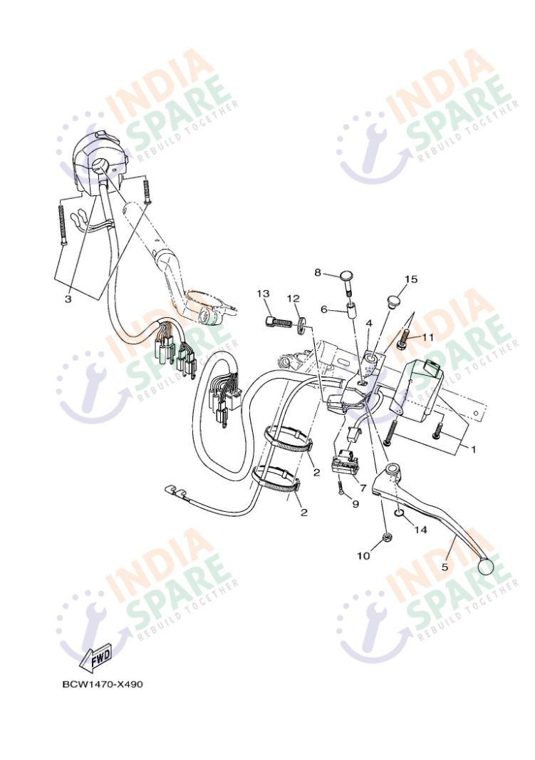 HANDLE SWITCH & LEVER